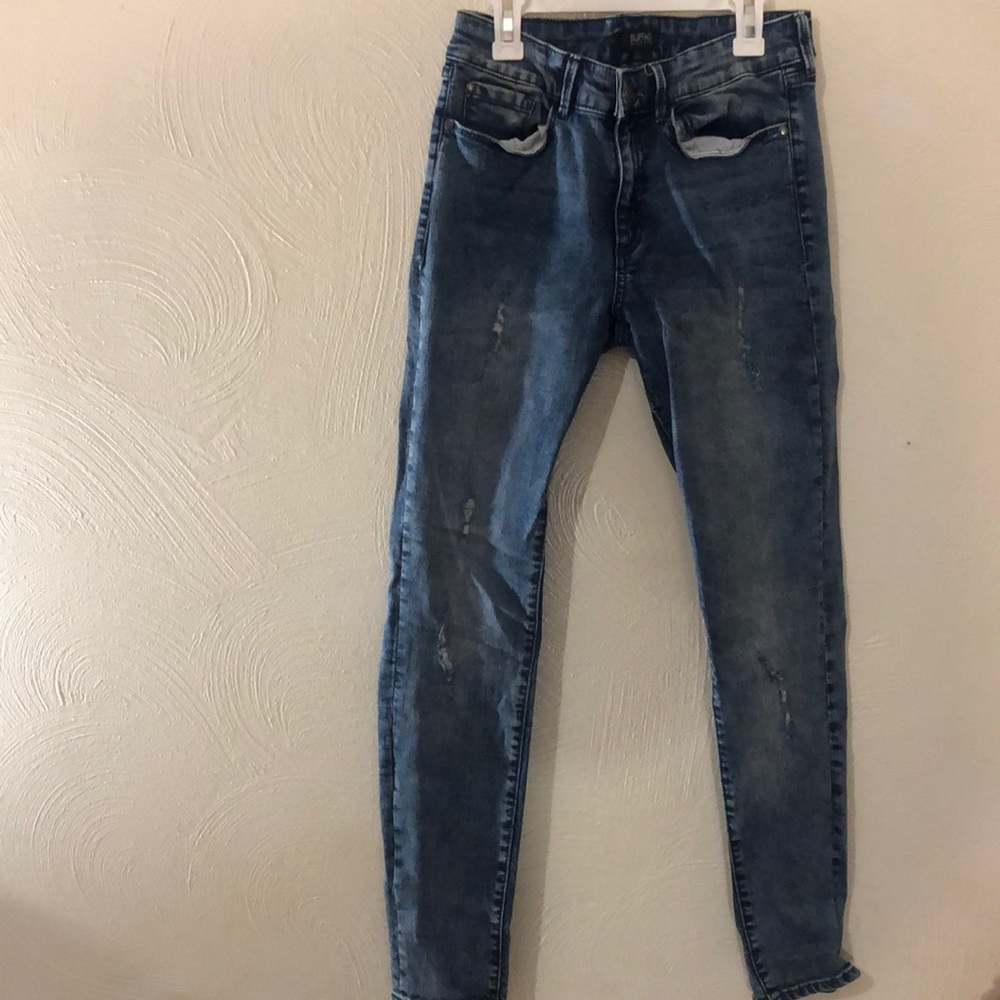 Acid wash jeans